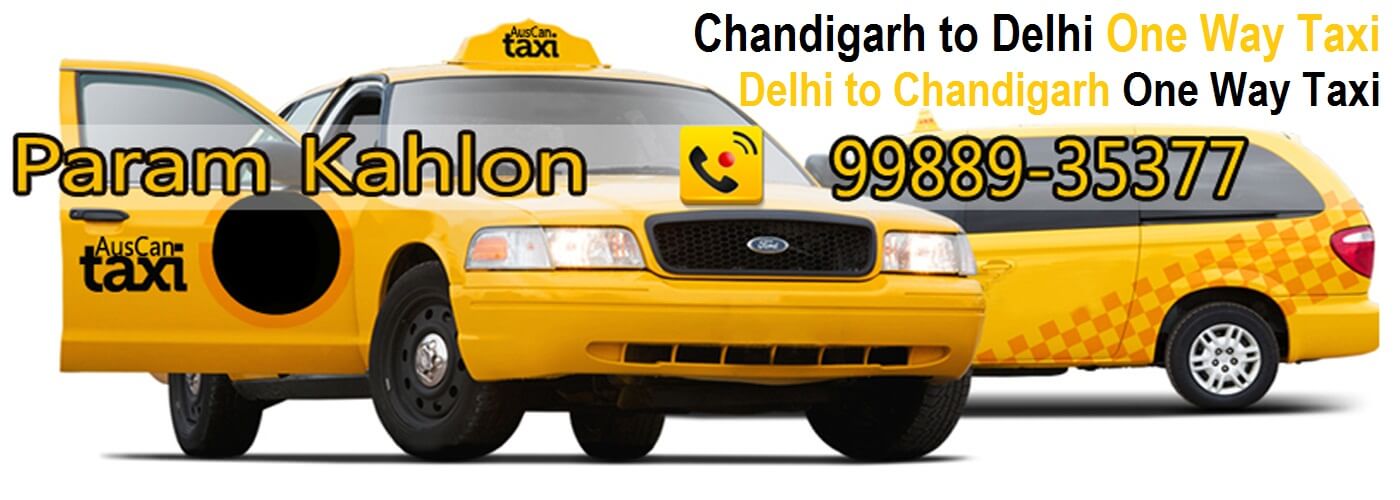 Delhi Airport to Chandigarh One Side Taxi